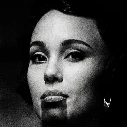 Portrait, high-grain black and white